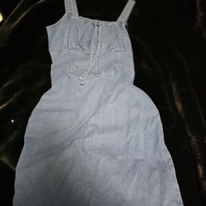 Blue Denim Dress